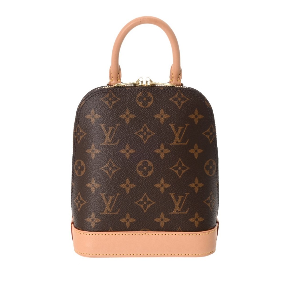 Louis Vuitton Monogram Alma Backpack Brown Canvas Daypack